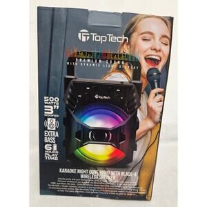 TOP TECH Bluetooth Speaker TWS BLADE-4 Karaoke Party Speaker